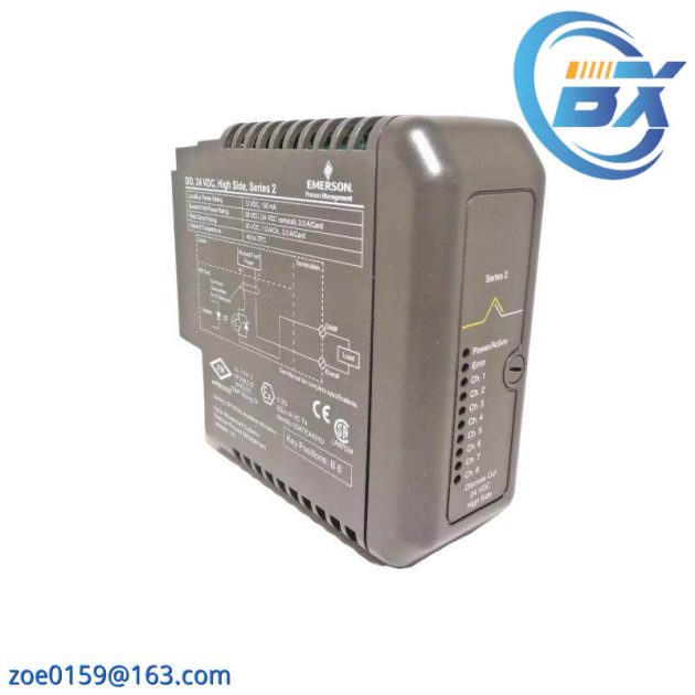 Emerson KJ3202X1-BA1 | Discrete Output Module for Precision Control Applications