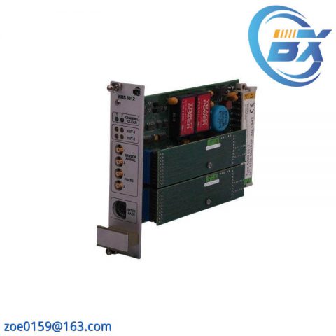 Emerson MMS6312 Dual Channel Rotational Speed Monitor - Precision Monitoring for Industrial Control Systems