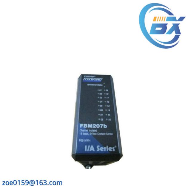 Foxboro FBM207B PLC Voltage Monitor / Contact Sense Input Module