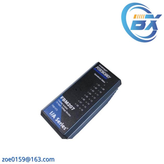 Foxboro FBM207C: High-Performance Input Module, Industrial Control Solutions