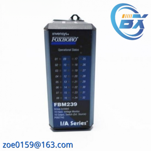 FOXBORO FBM239 P0927AG: Precision Process Control Voltage Monitor