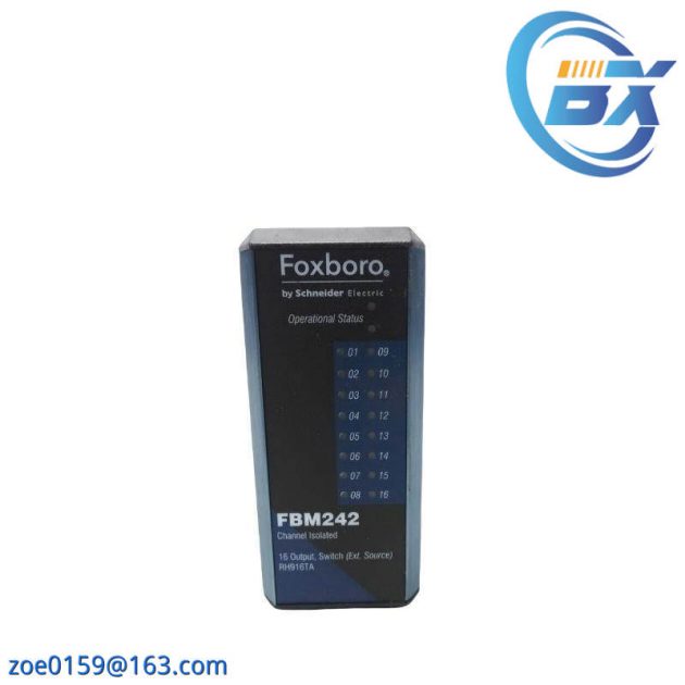 FOXBORO FBM242 RH916TA - Channel Isolated 16 Output Switch