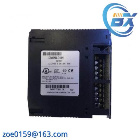 GE FANUC IC693MDL740H - High-Performance Digital I/O Module for Industrial Control Systems