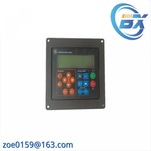 GE Fanuc IC752SPL013 Excitation Control Panel