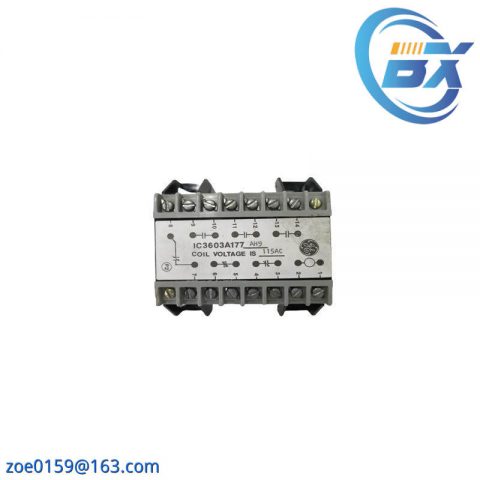 GE IC3603A177 RELAY MODULE - General Electric's Advanced Relay Module for Industrial Control Systems