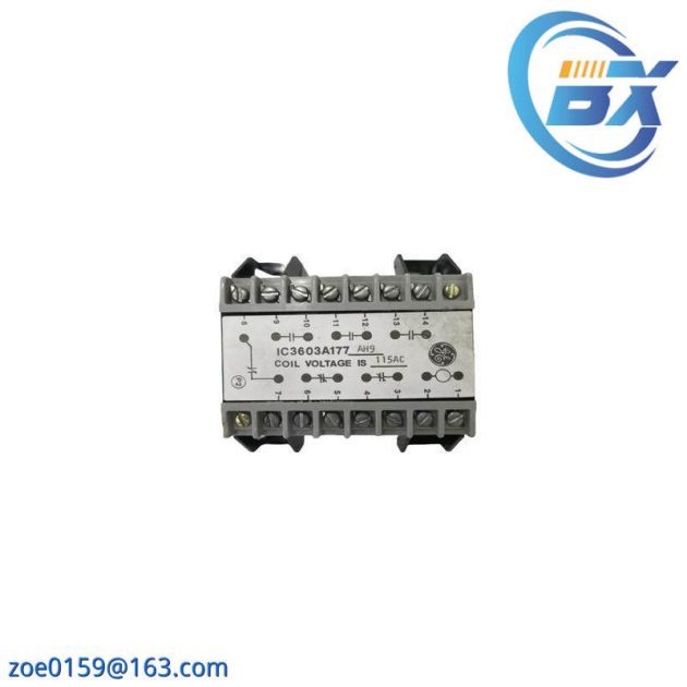 GE IC3603A177 RELAY MODULE - General Electric's Advanced Relay Module for Industrial Control Systems