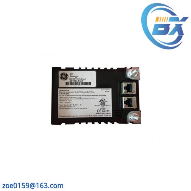 GE IS220YDIAS1AK: High-Performance I/O Module for Industrial Automation