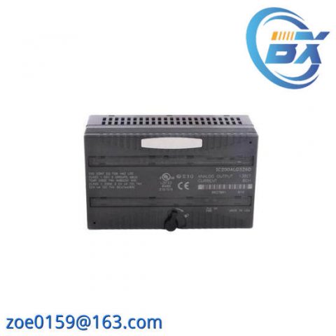 GE Fanuc IC200ALG326: Precision Analog Output Module for Industrial Automation