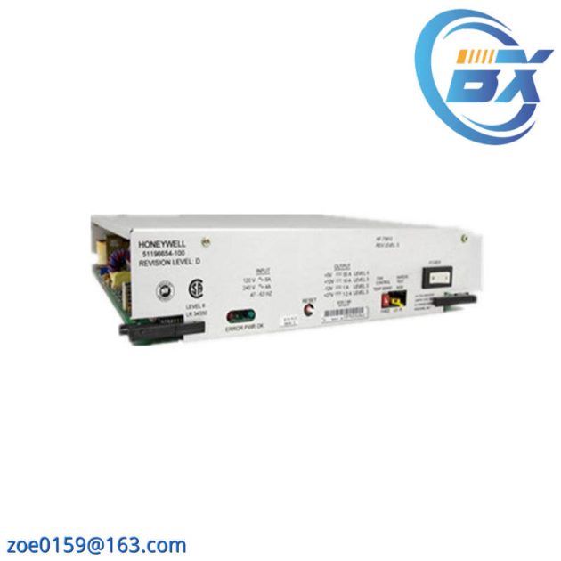 Honeywell TDC Micro Power Supply 51196654-100, Precision Control & Efficiency in Compact Form