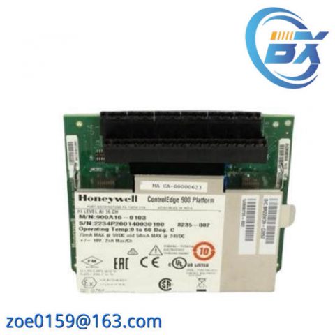 Honeywell HC900 Analog Input Module, 900A16-0103