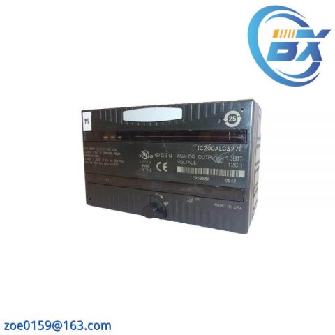 GE Fanuc IC200ALG327: High-Precision Analog Output Module