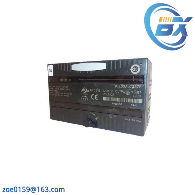 GE Fanuc IC200ALG327: High-Precision Analog Output Module