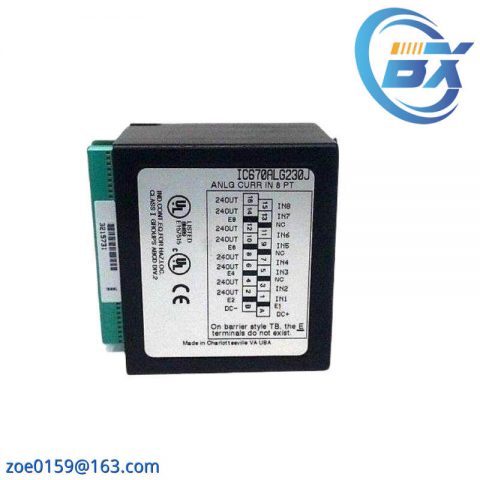 GE IC670ALG230: 8-Channel Analog Input Current Module
