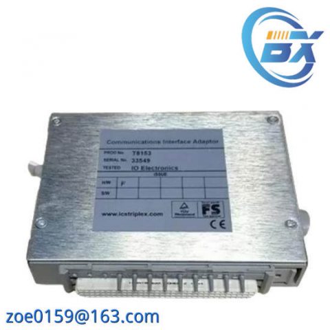 ICS Triplex Trusted T8153 Industrial Control Module