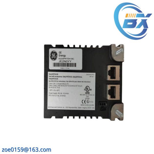 GE IS220PRTDH1B - Precision RTD Input Module for Industrial Control Systems