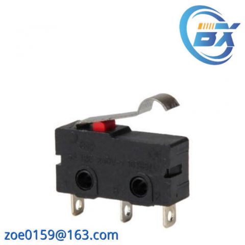 JIAOU KW12-F 3 Pin Bent Lever Micro Switch - Industrial Control Solutions