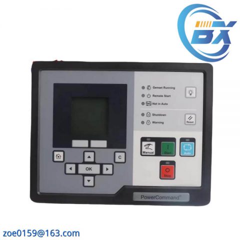 PowerCommand PCC1.2 HMI220 300-6609-0 Display Panel, for Industrial Automation Solutions