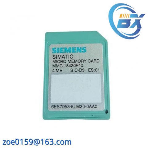 Siemens Micro Memory Card 6ES7 953-8LM20-0AA0: Industrial Control Solutions