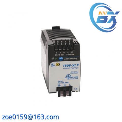 ABB 1606-XLP50E Power Supply Module, Industrial Control Solutions