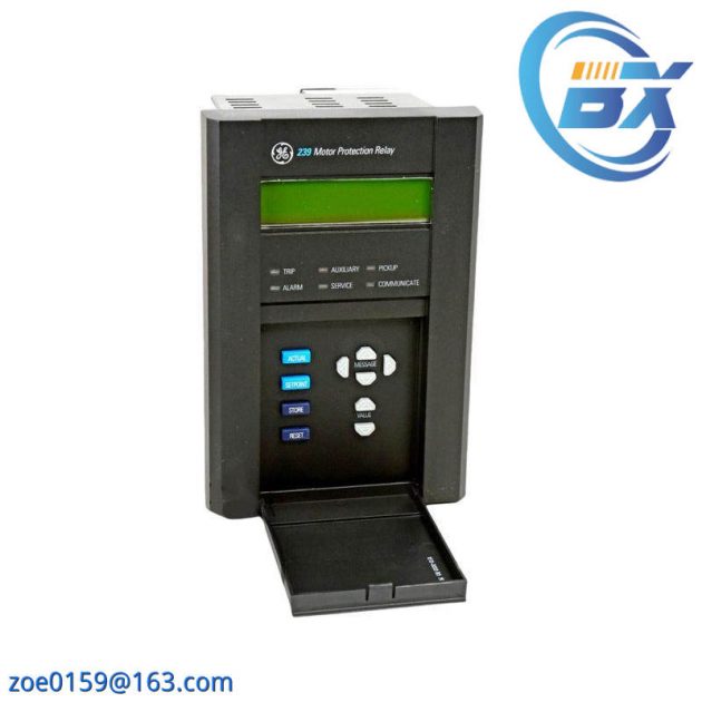 GE 239-RTD-AN Motor Protection Relay: Advanced Safety Solution for Industrial Control Systems