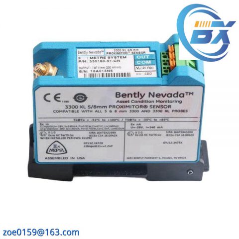 Bently Nevada 330780-91-05 Proximitor Sensor, Precision Measurement for Industrial Control Systems