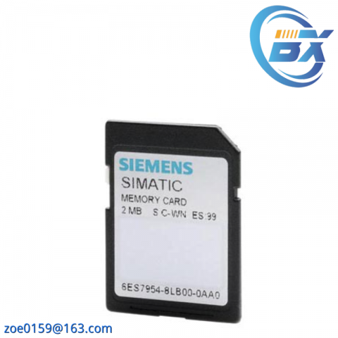 SIEMENS 6ES7954-8LB00-0AA0 Memory Card: Industrial Control, High Performance, Compact Design