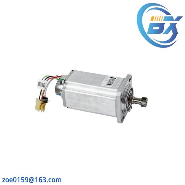 ABB 3HAC029034-001: High-Performance Rotational AC Motor with Pinion, for Industrial Automation