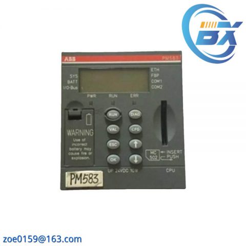 ABB AC500 CPU PM583-ETH High Performance Modular Controller