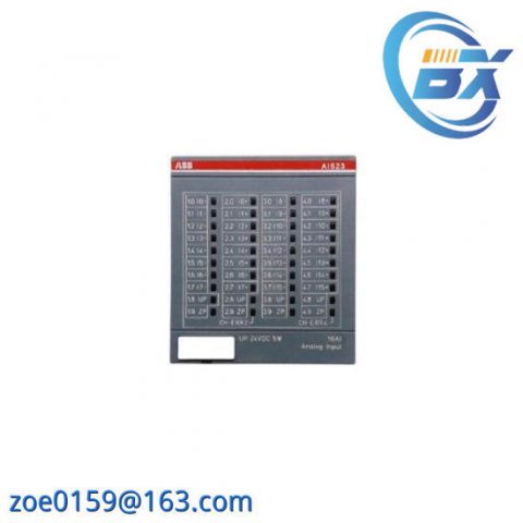 ABB AI523 1SAP250300R0001 Analog Input Module: Precision, Reliability, and Versatility for Industrial Automation