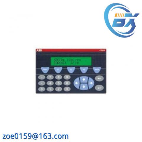 ABB CP502 RS232 Control Panel - A Programmable Panel for Enhanced Industrial Automation