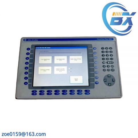 Allen Bradley 2711P-RDB10C/B - Industrial PLC Display Module