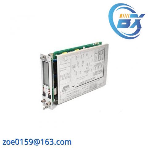 Bently Nevada 3300/26 Dual Accelerometer RMS Monitor - Precision Monitoring for Industrial Control Systems