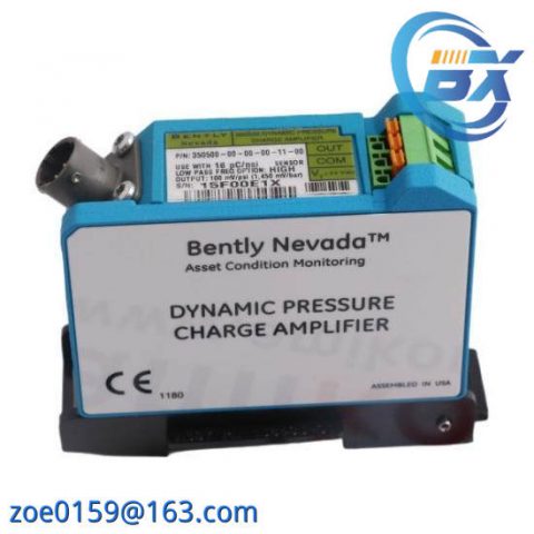 Bently Nevada 350500-00-00-00-11-00 Dynamic Pressure Charge Amplifier, High Precision Pressure Sensing Module