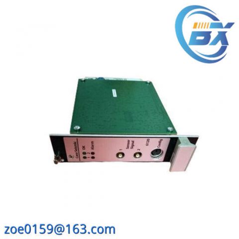 Emerson A6120 Seismic Vibration Monitor, for Industrial Control