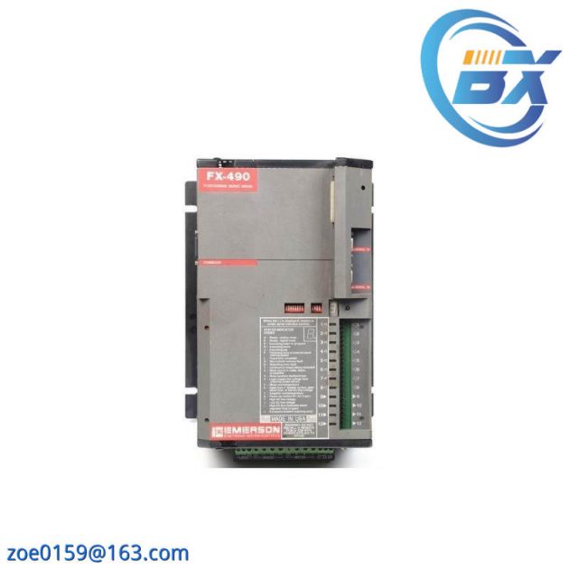 EMERSON IFX-490: High-Precision Brushless Positioning Servo Drive, for Industrial Automation