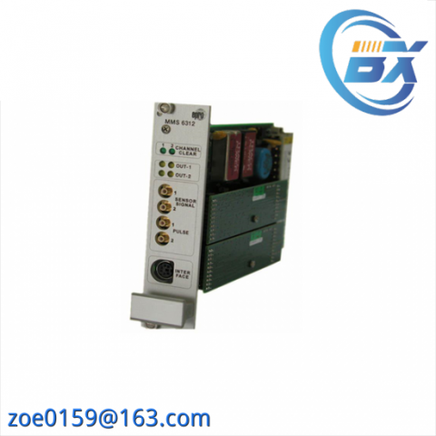 EMERSON MMS6312 Industrial Monitoring Module