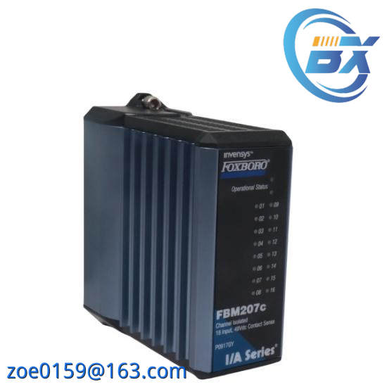 Invensys Foxboro FBM207 CP0917MF 16-Channel Voltage Monitor Module