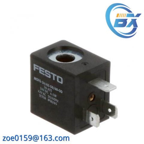 FESTO MSFG-24/42-50/60 Solenoid Coil: Industrial Control Solutions, Optimized for Precision and Reliability