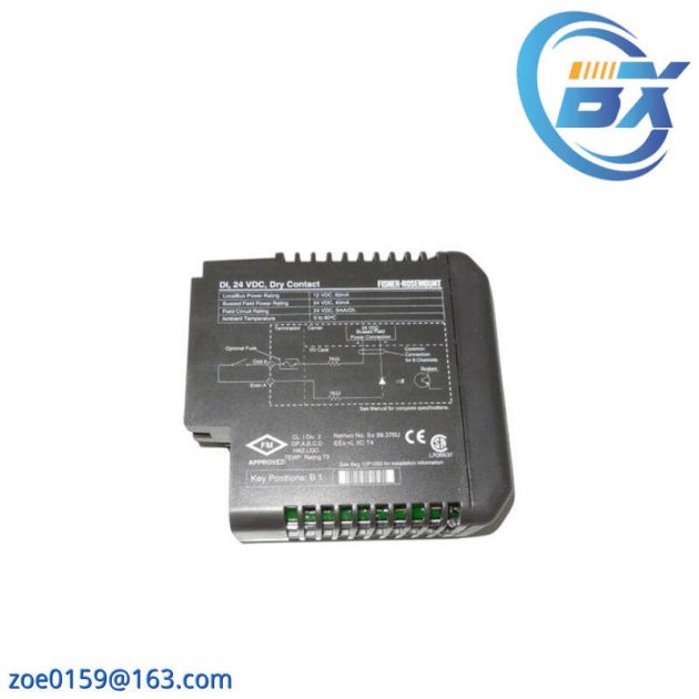 Fisher-Rosemount KJ3001X1-BB1 Industrial Control Module