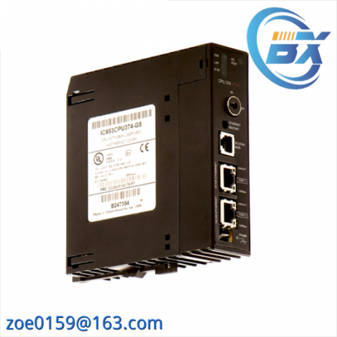 GE FANUC IC693CPU374 - TCP/IP Ethernet Communications Module