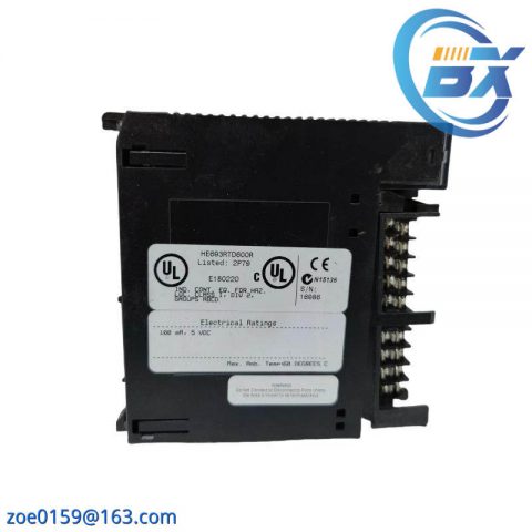 GE HE693RTD600R Input Module - High Performance RTD for Industrial Automation