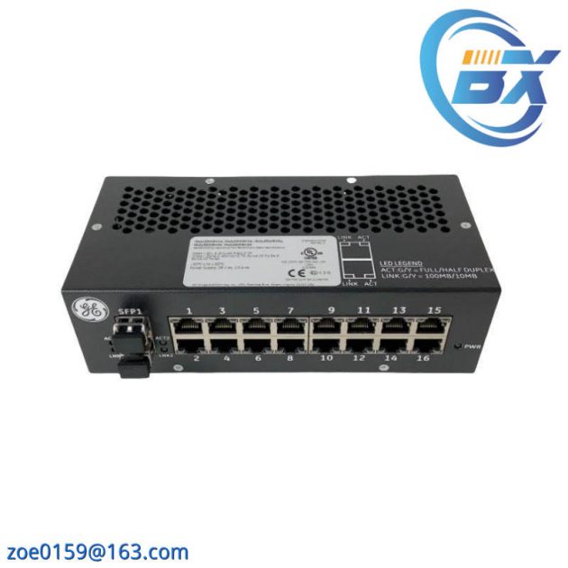 GE IS420ESWBH2A - Mark VIe Series Industrial Ethernet Switch