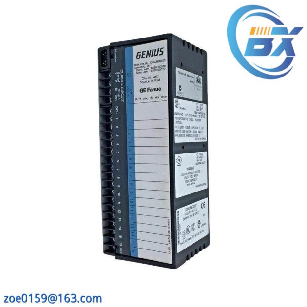 GE PLC IC660BBD020 I/O Interface Block - Industrial Control Module