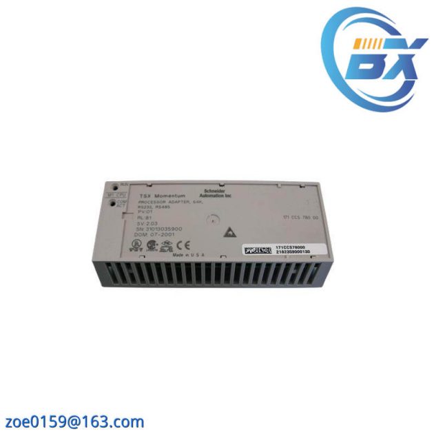 Schneider 171CCS78000 PROCESSOR ADAPTER MODULE: Advanced Automation Solution for Industrial Control Systems