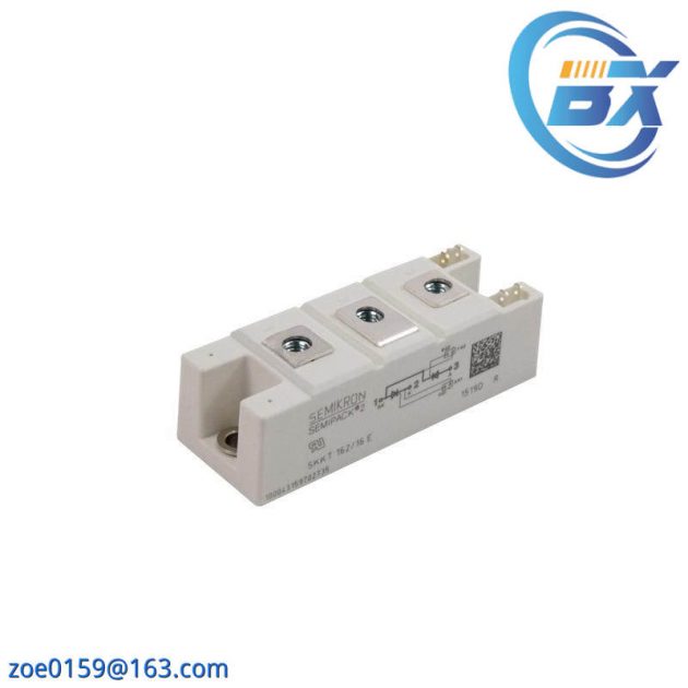 Semikron SKKT162/16E Thyristor Module - High-Power Solid-State Switching Technology