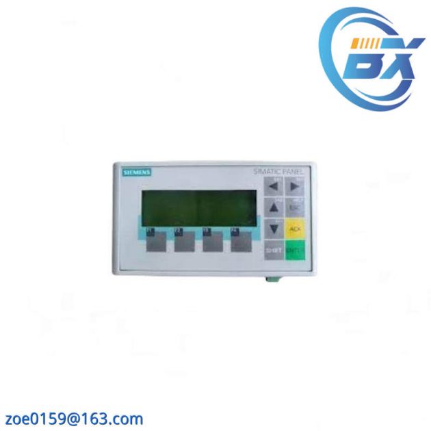 SIEMENS 6GT2002-0AA00 Industrial Touchscreen, Advanced HMI for Automation