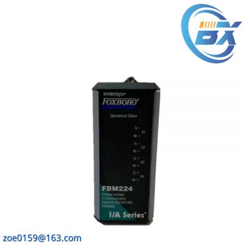 Foxboro P0914GEREV-0B Control Module, High Precision Industrial Automation Component