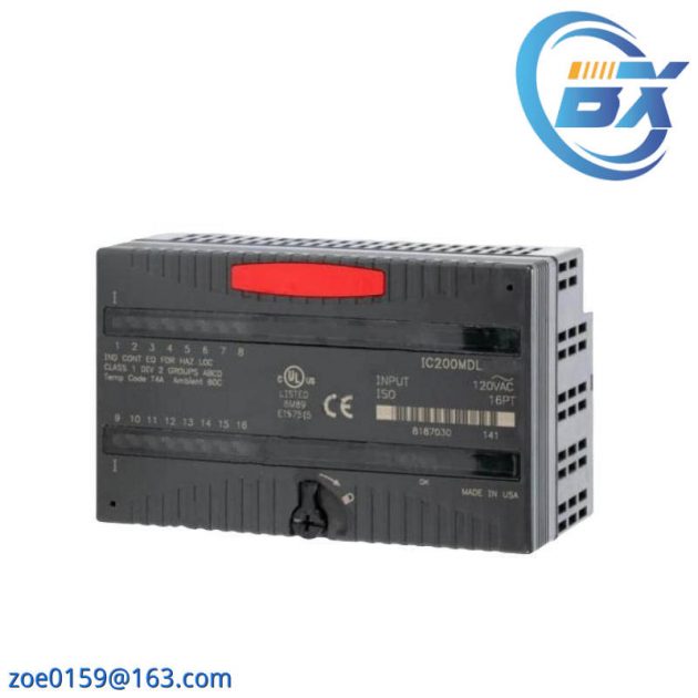 GE IC200MDL744 5 Volt Backplane Current Module