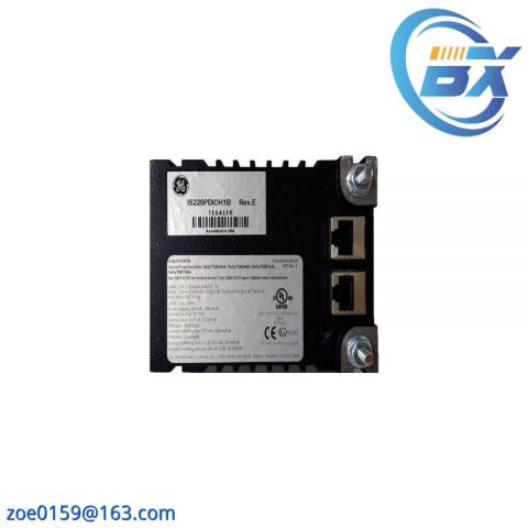 GE IS220PSVOH1A REV E | High Performance Servo Control Pack for Industrial Automation