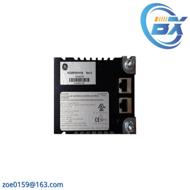 GE IS220PSVOH1A REV E | High Performance Servo Control Pack for Industrial Automation